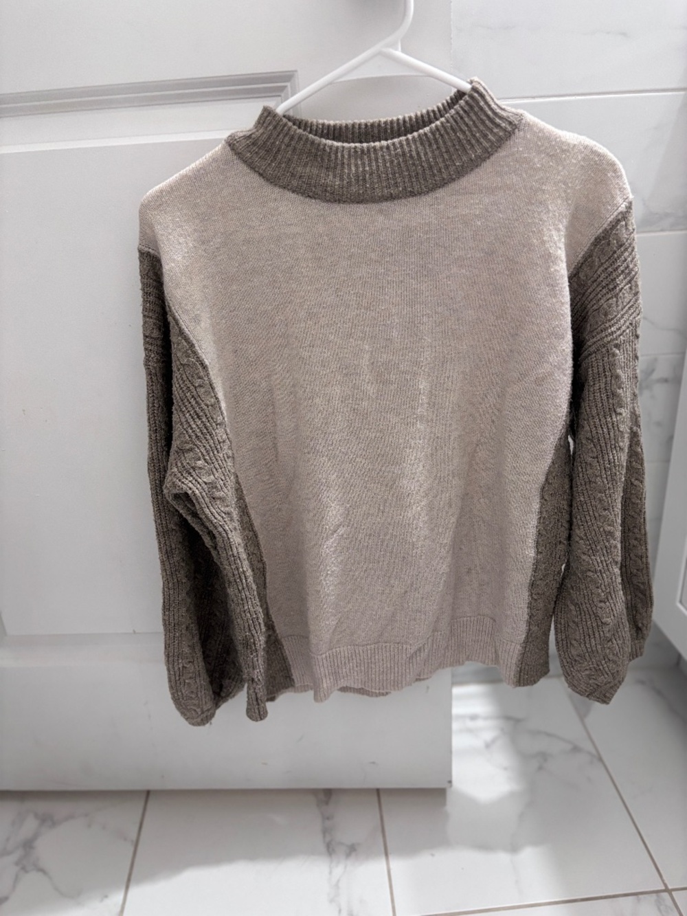 Beige/ cream sweater